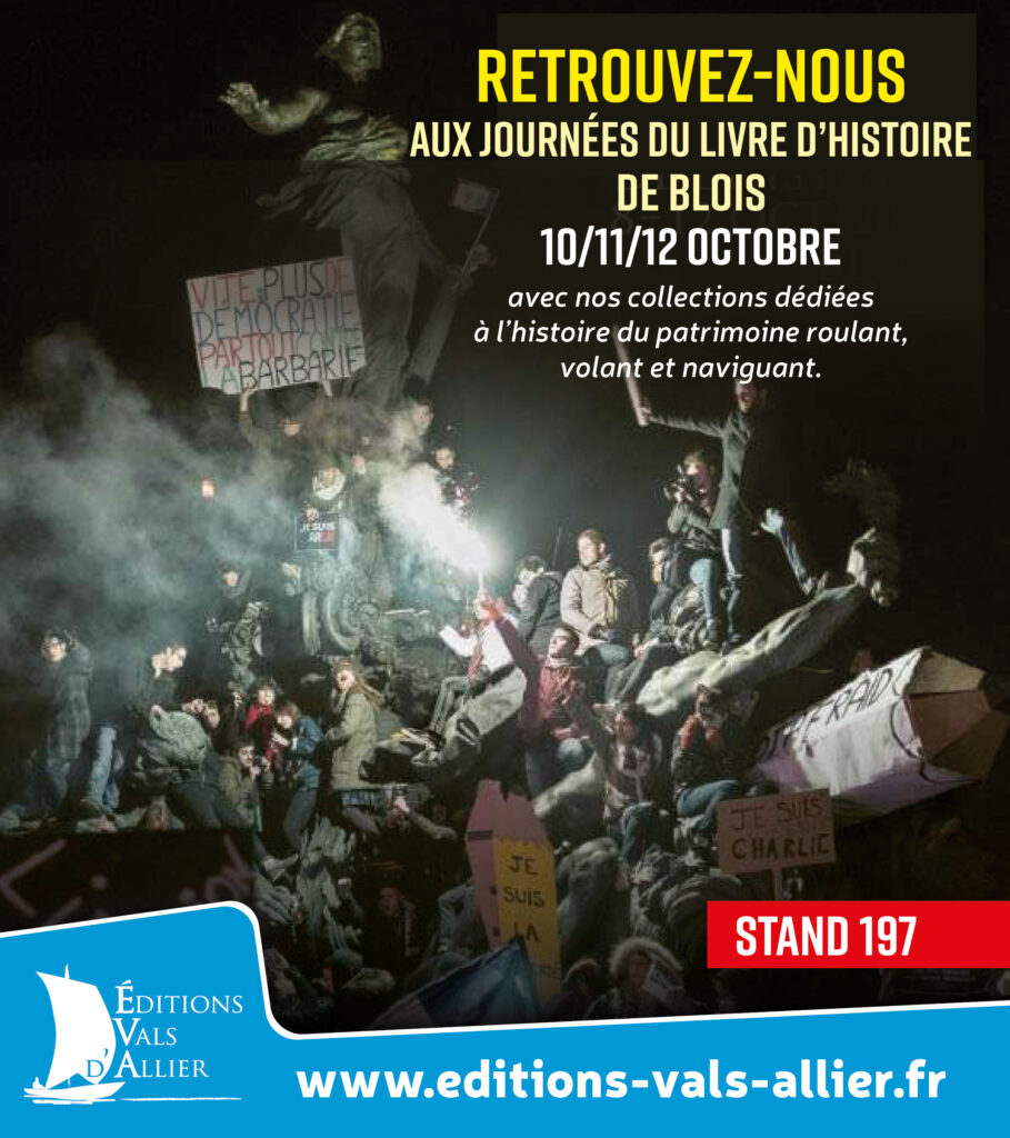Salon du livre historique de Blois 2025 - Éditions Vals d'Allier stand 197