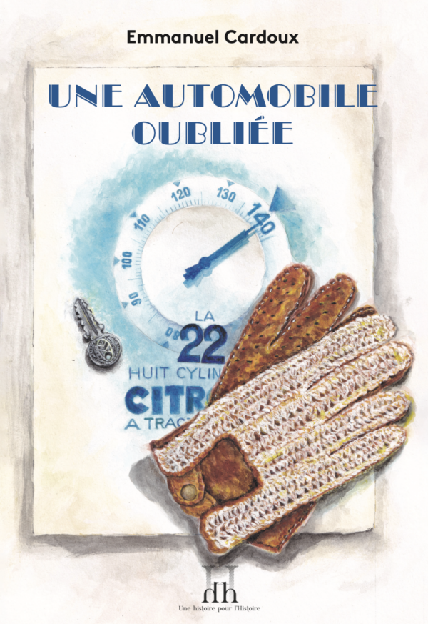 Couverture livre une automobile oubliée - Emmanuel Cardoux - Éditions Vals d'allier