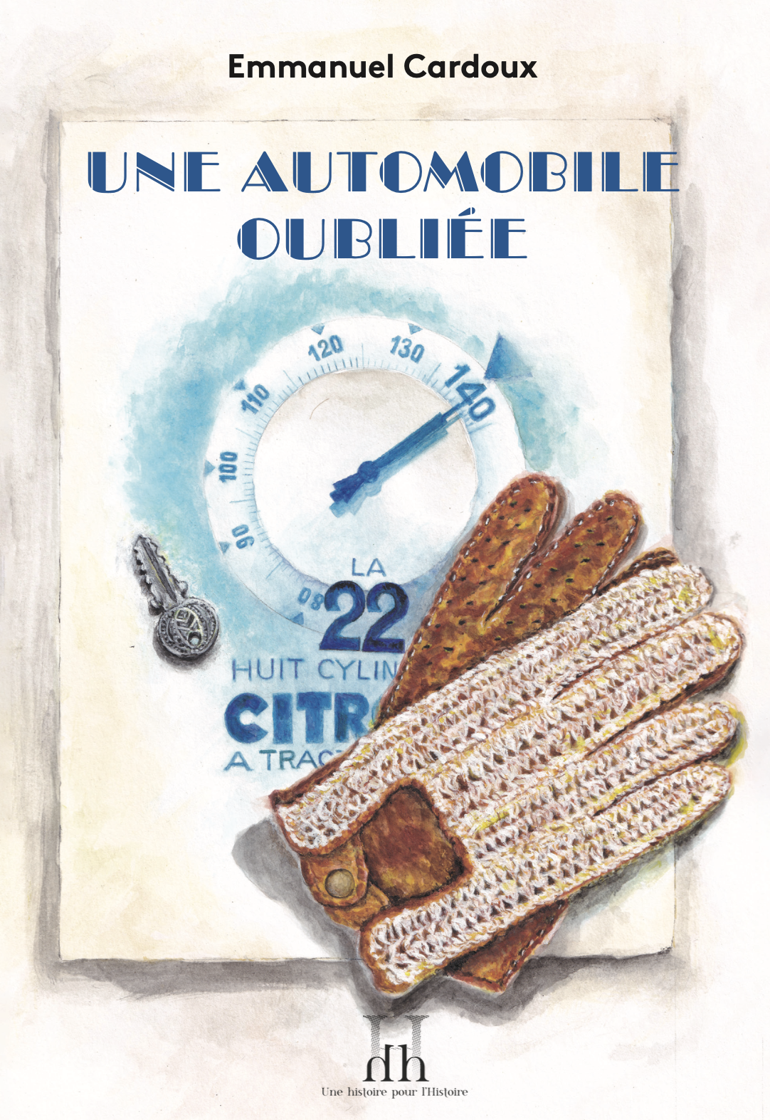 Couverture livre une automobile oubliée – Emmanuel Cardoux – Éditions Vals d’allier